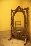 Orate Mirror in the Corner of a Room